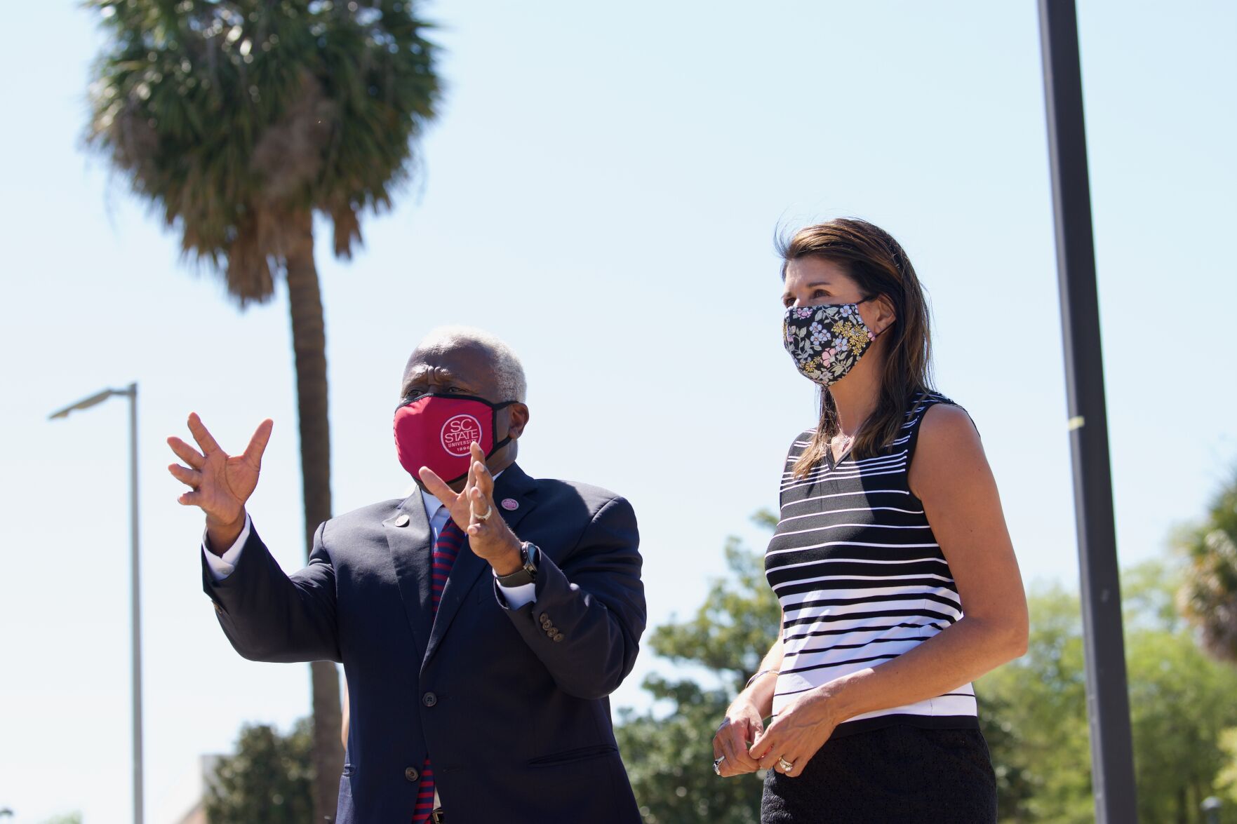 James Clark, Nikki Haley, Palm Trees